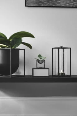 By Lassen Bol Kubus, Mini, Nickel -Magasin De Rénovation Domiciliaire byLassen LightIn Kubus Bowl Mini Nickel Flowerpot 23