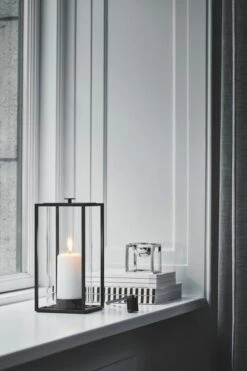 By Lassen Grande Lanterne Light'In, Noir -Magasin De Rénovation Domiciliaire byLassen LightIn Kubus Bowl Mini Nickel 4 1