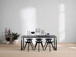 By Lassen Éteignoir Kubus, Noir -Magasin De Rénovation Domiciliaire bylassen Conekt table ml42 dining room Lifestyle High