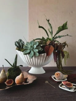 Ferm LIVING Centre De Table Fountain, Blanc Cassé -Magasin De Rénovation Domiciliaire design stories blomma creatives 2 ma