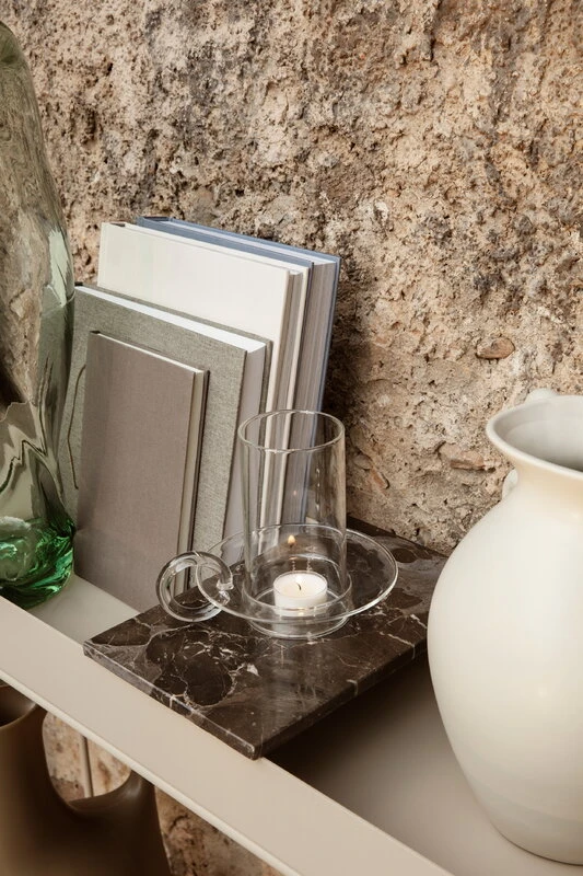 Ferm LIVING Bougeoir Luce, Transparent 5 Ferm LIVING Bougeoir Luce, Transparent – Image 3