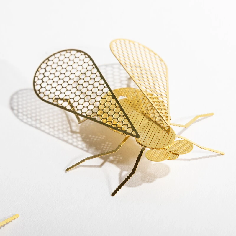 Fundamental Berlin Ornement Flatmates, Mouche, Laiton 6 Fundamental Berlin Ornement Flatmates, Mouche, Laiton – Image 4