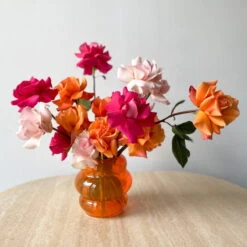 Fundamental Berlin Vase Moyen Muse, Safran -Magasin De Rénovation Domiciliaire marsano flowers march 1 of 1 2