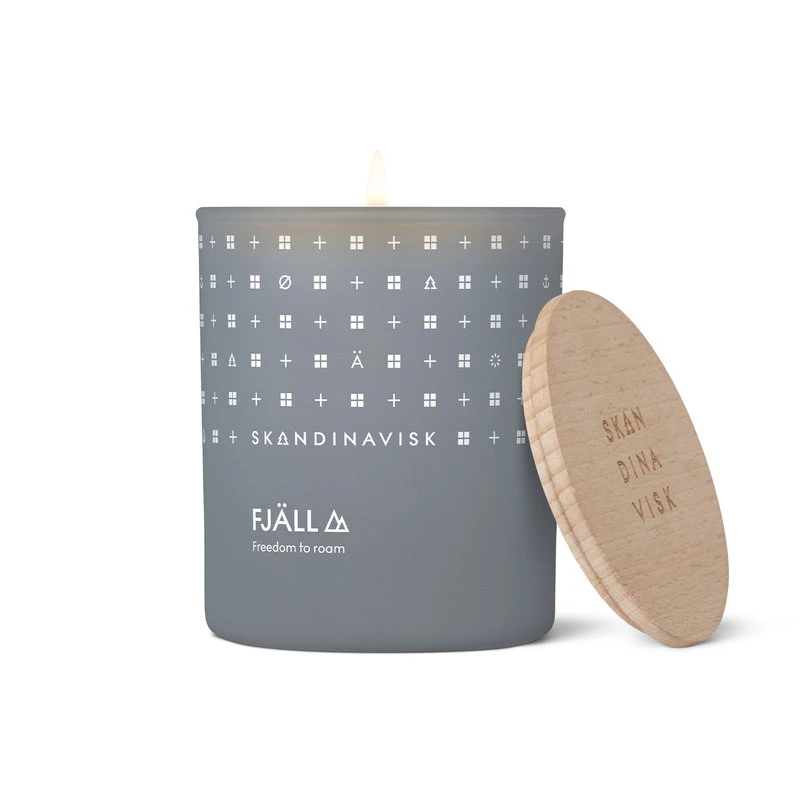 Skandinavisk Grande Bougie Parfumée Avec Couvercle, Fjäll 4 Skandinavisk Grande Bougie Parfumée Avec Couvercle, Fjäll – Image 2
