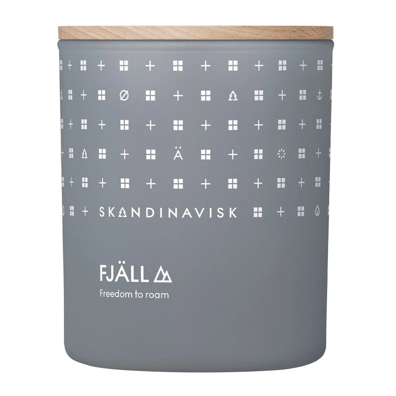 Skandinavisk Grande Bougie Parfumée Avec Couvercle, Fjäll 3 Skandinavisk Grande Bougie Parfumée Avec Couvercle, Fjäll