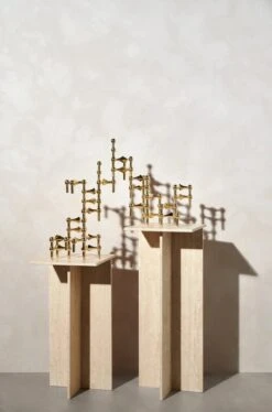 STOFF Copenhagen Bougeoir STOFF Nagel, Lot De 3, Laiton 12 STOFF Copenhagen Bougeoir STOFF Nagel, Lot De 3, Laiton -Magasin De Rénovation Domiciliaire stoff 5700002017161 1