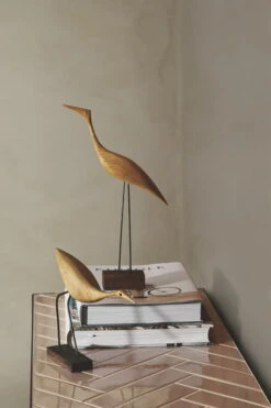 Warm Nordic Beak Bird, Low Heron, Chêne -Magasin De Rénovation Domiciliaire warmnordic beak birds oak