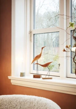 Warm Nordic Beak Bird, Low Heron, Chêne -Magasin De Rénovation Domiciliaire warmnordic beakbirds friedegg